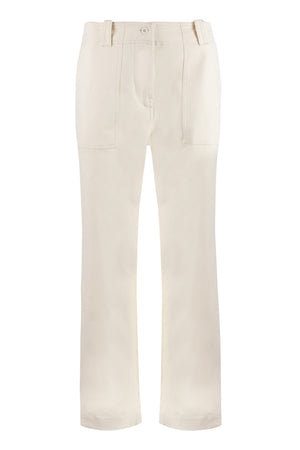 Eros stretch cotton trousers-0